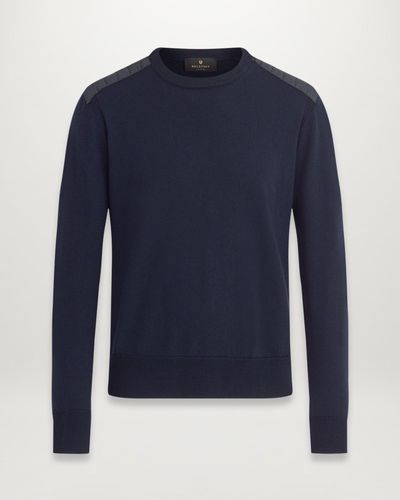 Belstaff Jersey de cuello redondo kerrigan - Azul