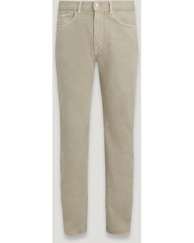 Belstaff Mineral Brockton Straight Jeans - Natural