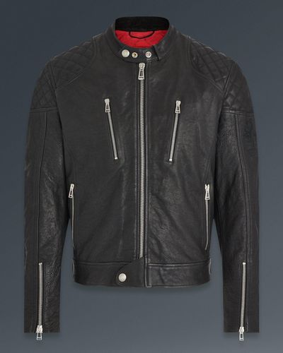 Belstaff Leather jackets for Men | Black Friday Sale & Deals up to 57% off  | Lyst