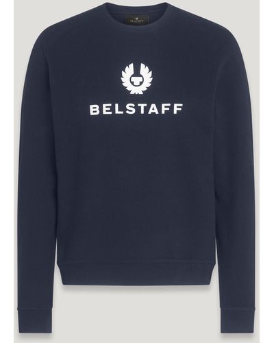 Belstaff Signature Crewneck Sweatshirt - Blue