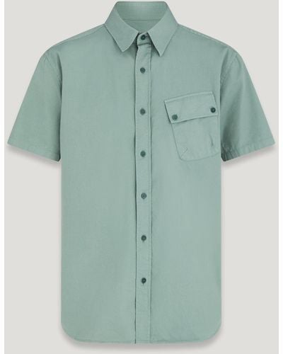 Belstaff Pitch Short Sleeved Shirt - Green