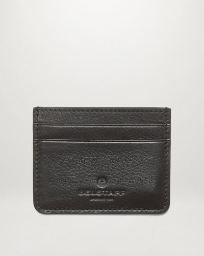 Belstaff Porta carte smooth leather - Grigio