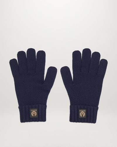 Belstaff Watch Gloves - Blue