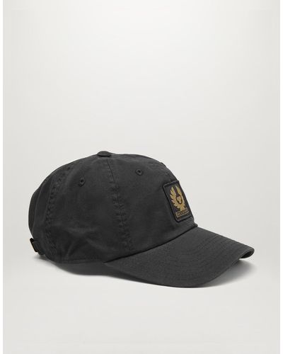 Belstaff Cappellino con logo phoenix cotton - Nero