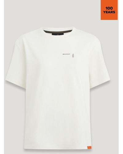 Belstaff Centenary t-shirt mit Übergroßer passform - Grau