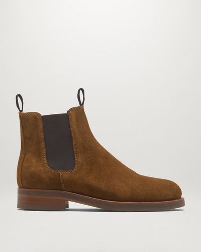 Belstaff Bottes chelsea longton - Marron