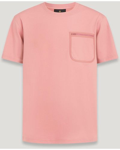 Belstaff Transit Pocket T-shirt - Pink