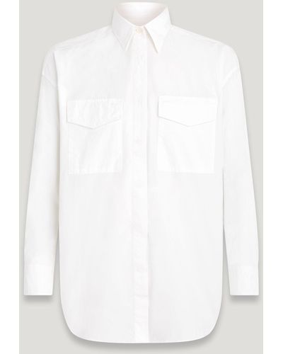 Belstaff Hurste hemd - Weiß
