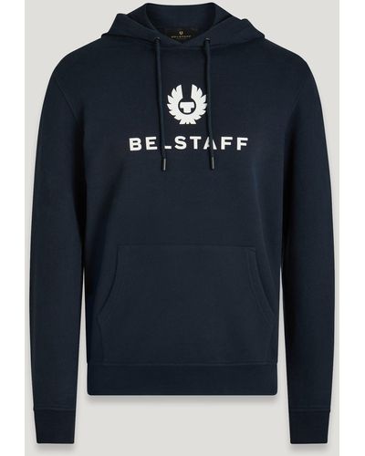 Belstaff Sudadera con capucha signature - Azul