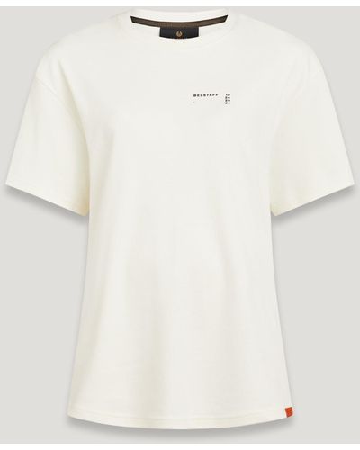 Belstaff T-shirt oversize centenary - Neutre