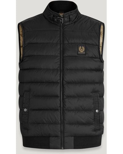 Belstaff Circuit Padded Gilet - Black