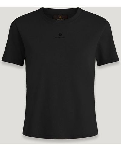 Belstaff Anther rundhals-t-shirt - Schwarz