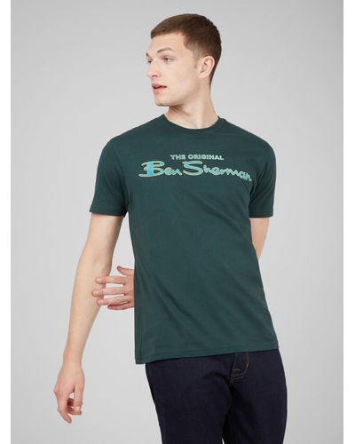 Ben Sherman Signature Logo T-shirt - Green