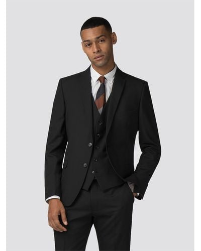 Ben Sherman Black Tonic Camden Fit Suit