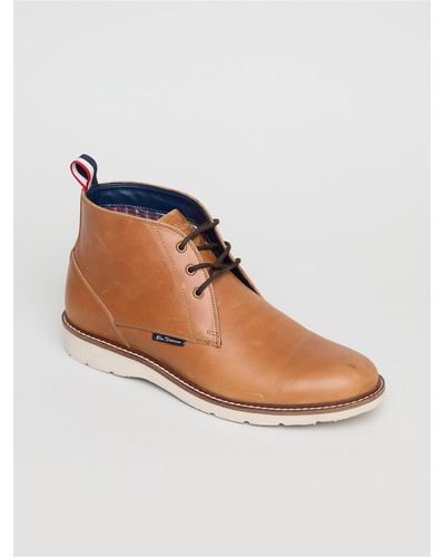 Ben sherman mickey store leather shoes