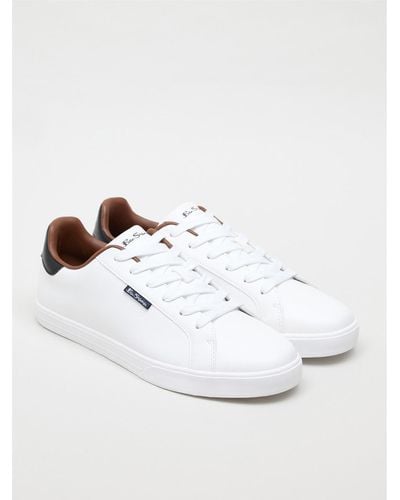 Ben Sherman Chase Trainer White Perf Pu