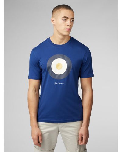 Ben Sherman Signature Target T-shirt - Blue