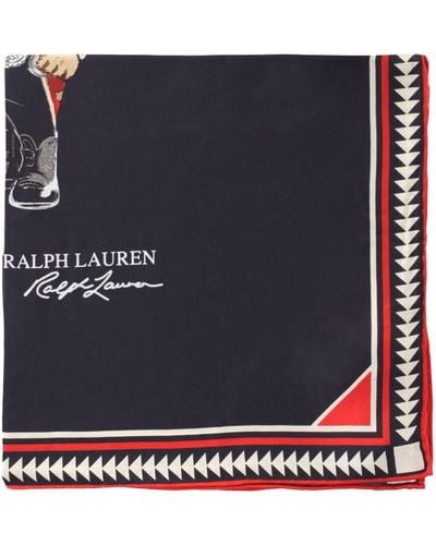 Polo Ralph Lauren Scarf - 001 Black - Blue