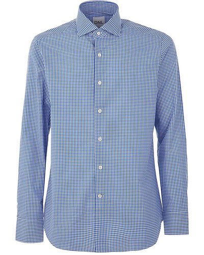 Dnl Cotton Regular Shirt - Blue