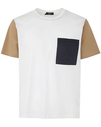 Herno Colorblock T-Shirt - White