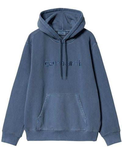Carhartt Hooded Duster Sweatshirt - Blue