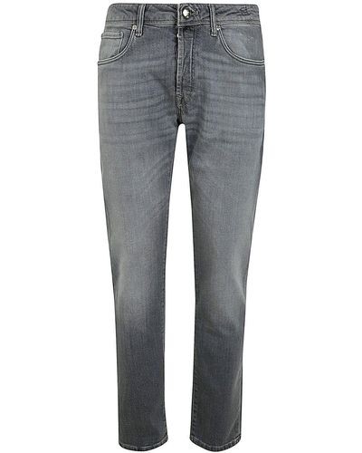 Incotex Denim Straight - Grey