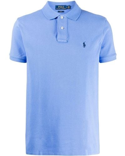 Polo Ralph Lauren Slim Fit Polo T Shirt - Blue