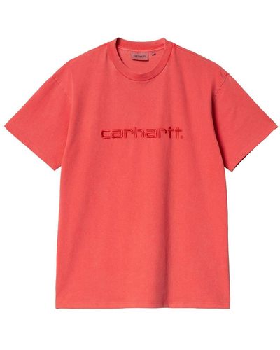 Carhartt Short Sleeves Duster T-Shirt - Red