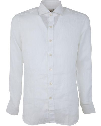 Dnl Linen Shirt - White