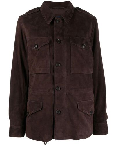 Polo Ralph Lauren Jacket With Zip - Brown