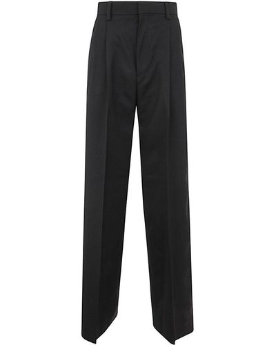 Filippa K Darcey Wool Trousers Clothing - Black