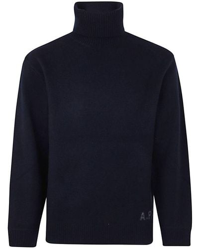 A.P.C. Pull Walter Clothing - Blue