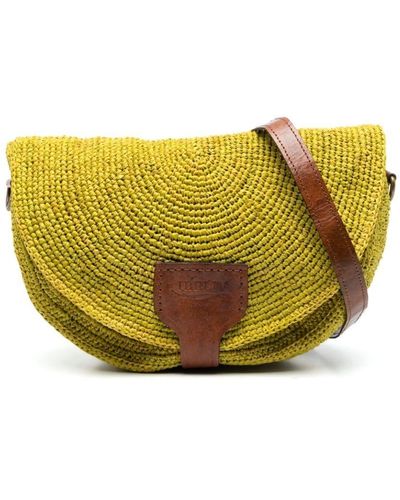 IBELIV Handbag: Tiako Crossbody - Yellow