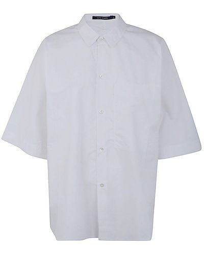 Sofie D'Hoore Short Sleeve Shirt With Front Placket - White