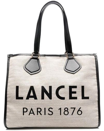 Lancel Summer Tote - L414201l Beach Bag - White