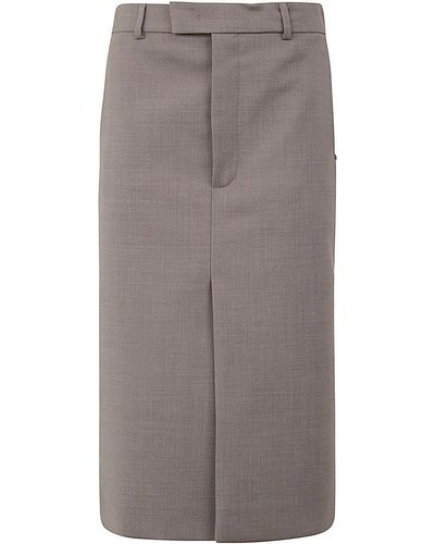 Max Mara Atollo Pencil Skirt - Gray