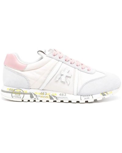PREMIATA SNEAKERS Lucyd Bi Material Sneakers - White