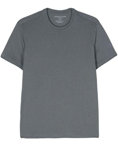 Majestic Short Sleeve Round Neck T-shirt - Gray