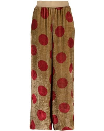 Uma Wang Pansy Trousers - Multicolour