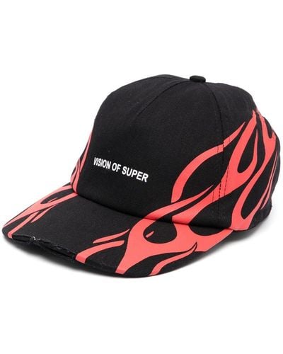 Vision Of Super Hat: Black & Red