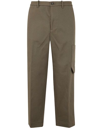 Nine:inthe:morning Arnold Utility Trousers Clean - Green