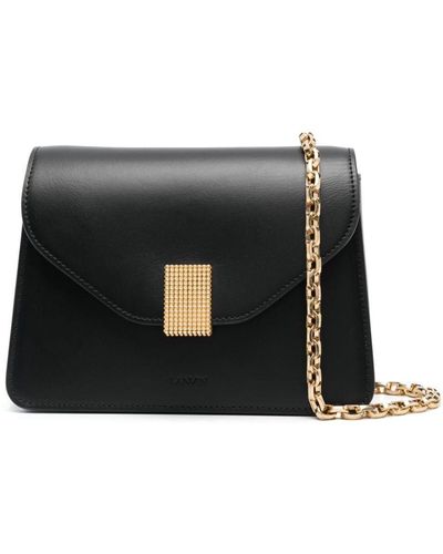 Lanvin Clutch With Chain Concerto Bags - Black