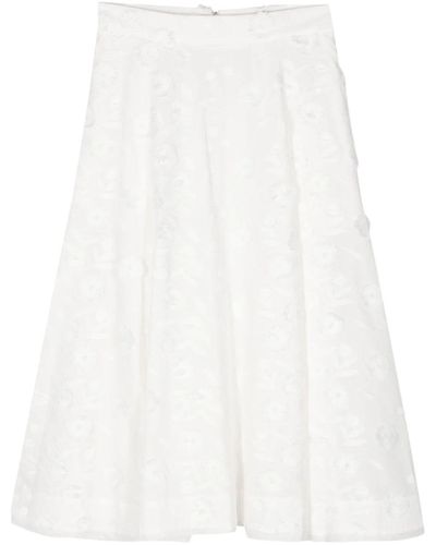 Seventy Longuette Skirt - White