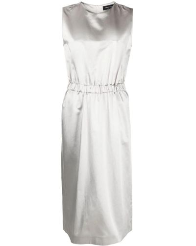 Fabiana Filippi Sleeveless Midi Dress - White
