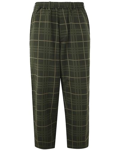 Nanamica Alphadry Wide Easy Trousers - Green