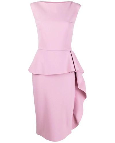 La Petite Robe Di Chiara Boni Midi Dress: Polyamide - Pink