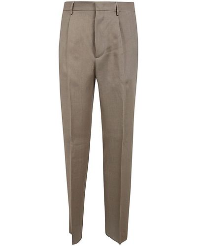 Tagliatore Loose Fit Trousers - Grey