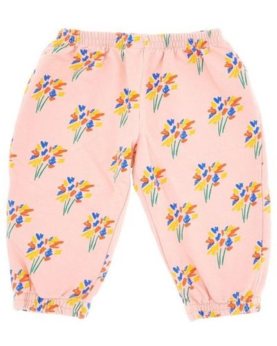 Bobo Choses Baby Fireworks All Over Jogging Trousers - Pink