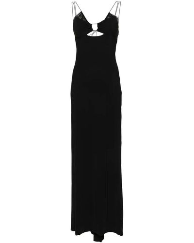 Amazuìn Greta Long Dress - Black