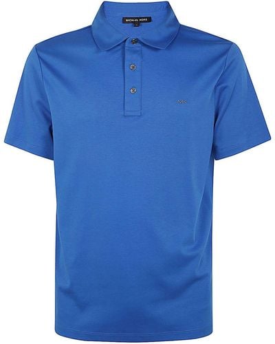 Michael Kors Sleek Mk Polo - Blue